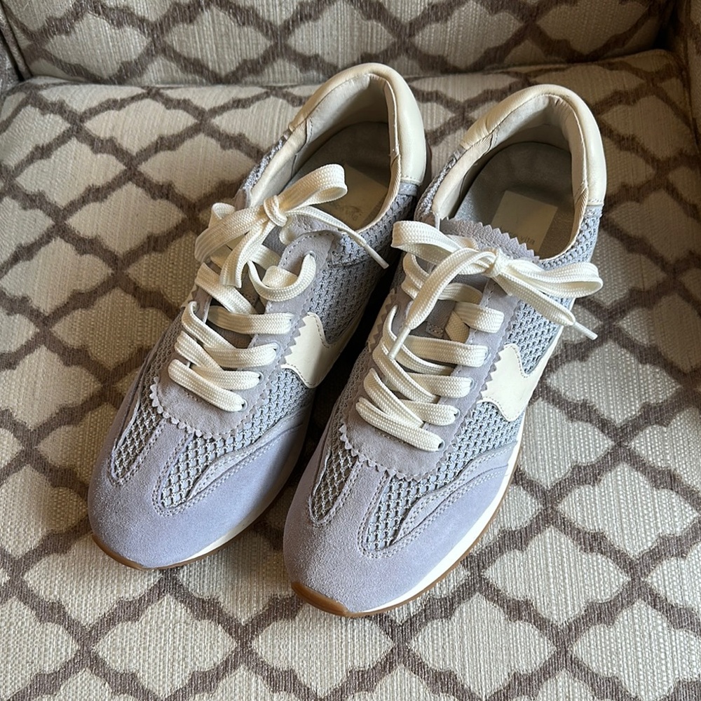 Dolce Vita Women's Sneakers in light blue/purplish and Cream-worn once!!